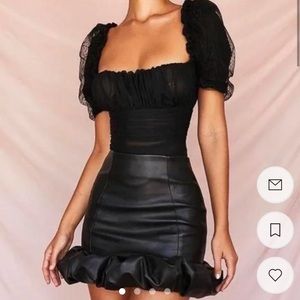 House of cb Nina mesh corset